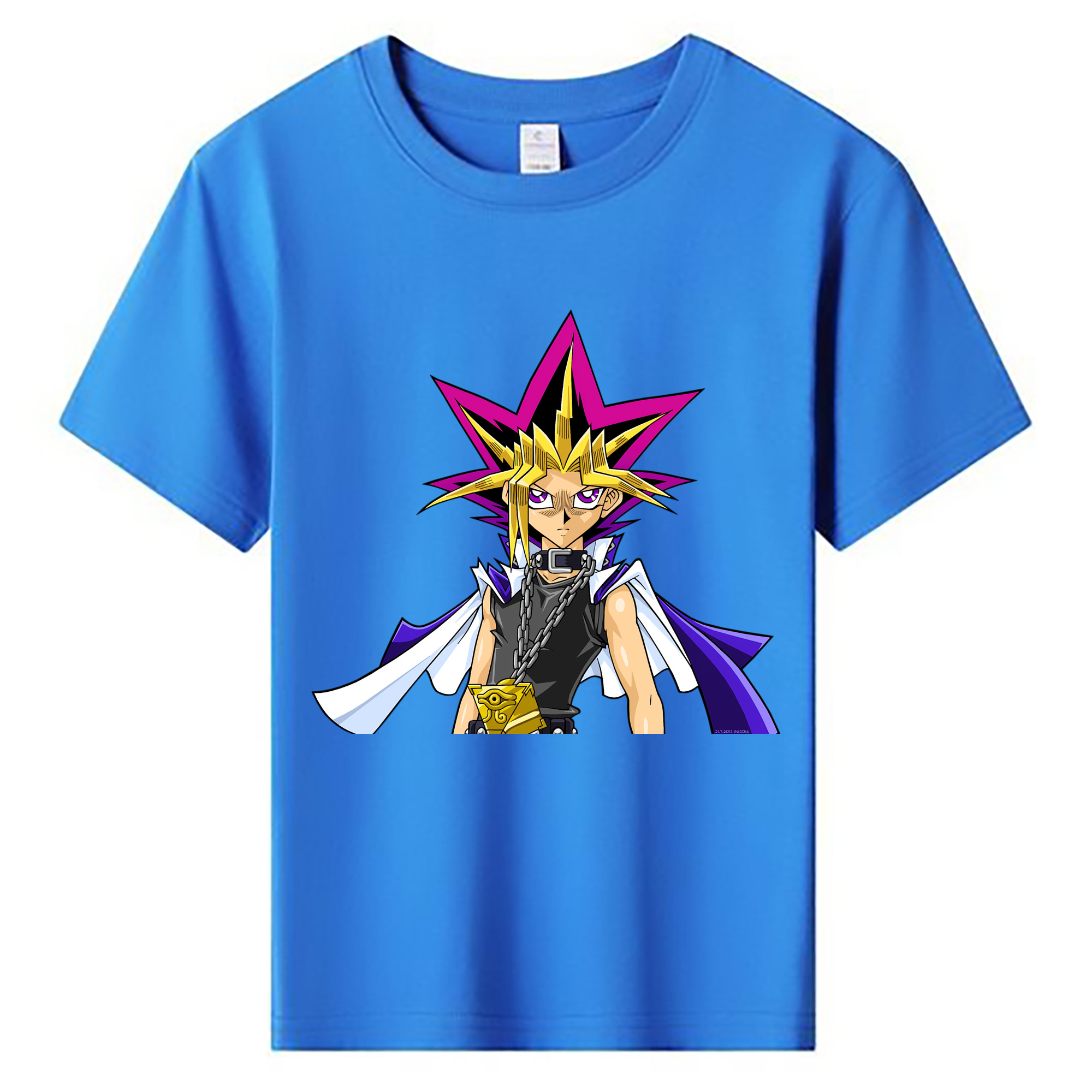 （画像用） 遊☆戯☆王 Yu-Gi-Oh! 綿100％キッズTシャツ（フロントプリント）